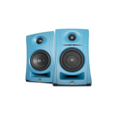 5. KALI AUDIOLP-UNF-B - Pair of Bluetooth monitor speakers. Multimedia speakers, blue.