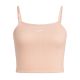 Nike Sportswear Essential Rib Crop Top Atmosphere/White - DM6737-610