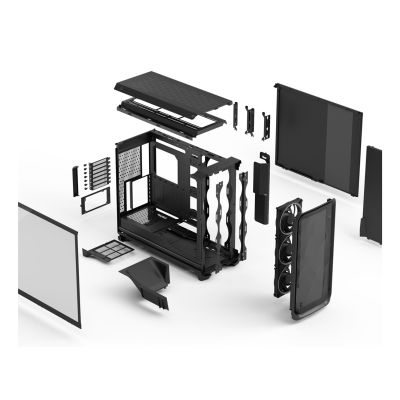 10. Fractal Design Meshify 3 XL Case 2A07-06K Black