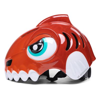 4. Wozinsky Children's Bike Helmet Dinosaur Pattern S - Red
