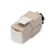 24. Keystone jack RJ45 (8P8C) cat. 6A, STP, shielded, tool-free, steel, 24 pcs.