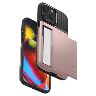 7. Spigen Slim Armor CS Case for iPhone 15 Pro Max - Pink