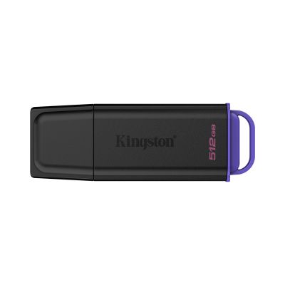 KINGSTON 512GB Portable USB 3.2 Gen 1 DataTraveler Exodia Black/Purple