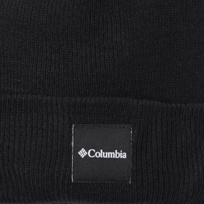 2. Columbia City Trek Heavyweight Beanie 1911251013 Black One Size