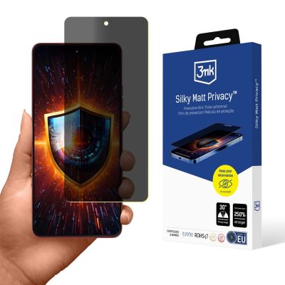 3mk Silky Matt Privacy Screen Protector for Motorola Moto G86 / G86 Power