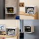 9. Extralink LITE 6U 10 280X310 WALL-MOUNTED RACKMOUNT CABINET GRAY