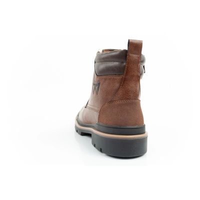 5. Wrangler Nevada men's shoes Chelsea boots elegant fashionable lace-up brown