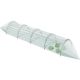 7. FLOO GREENHOUSE FOIL TUNNEL 240CM FOREST GREEN