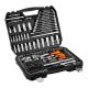 Socket wrench set 1/2", 3/8", 1/4", 220 pcs, satin