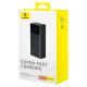7. Baseus Star-Lord 30000mAh 30W Powerbank with Display and Baseus Simple USB-A - USB-C 3A 30cm Cable - Black
