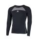Rogelli CORE 2 Pack Long Sleeve T-Shirt Black 2XL