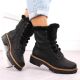 5. Rieker W 72625-00 RKR714 Fur Boots