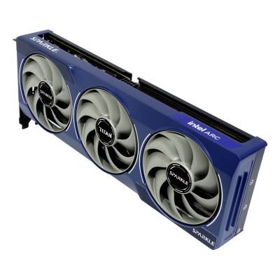28. graphics card SPARKLE Intel Arc B580 TITAN OC 12GB