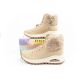 10. Skechers Uno Rugged Women's Insulated Winter Boots Brown