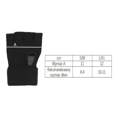 3. MASTERS gel boxing bandages - BBŻ-MFE 1308-S/M