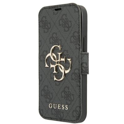 Guess GUBKP13X4GMGGR iPhone 13 Pro Max 6.7" gray/gray book 4G Big Metal Logo