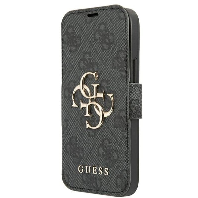 Guess GUBKP13X4GMGGR iPhone 13 Pro Max 6.7" gray/gray book 4G Big Metal Logo
