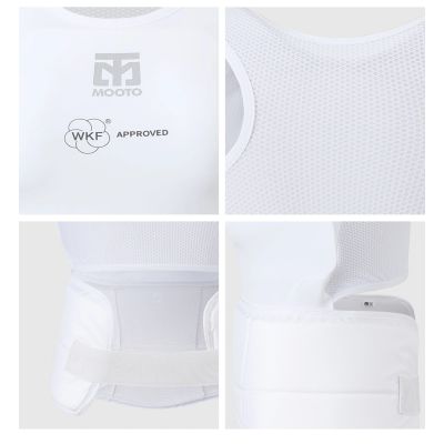 7. Flexible WKF Women's Karate Torso Protector | MOOTO