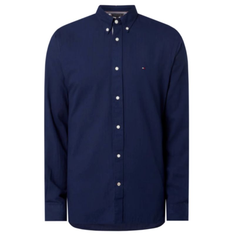 5. TOMMY HILFIGER MEN'S COTTON CASHMERE SHIRT