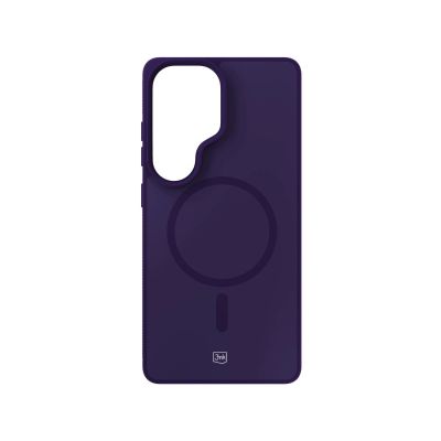 2. 3mk Smoke MagCase for Samsung Galaxy S25 Ultra - Purple-Translucent