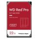 HDD WD Red Pro WD221KFGX (22 TB ; 3.5" ; 512 MB ; 7200 rpm)
