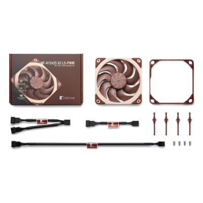 13. Noctua NF-A12X25 G2 LS-PWM computer cooling system Computer case Fan 12 cm Beige 1 pc.