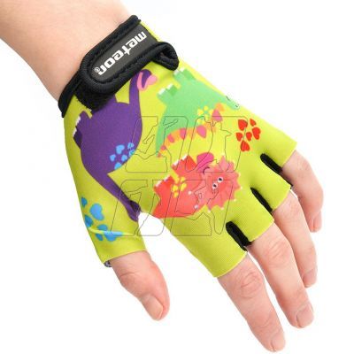 3. Cycling gloves Meteor Dino Junior 26190-26191-26192