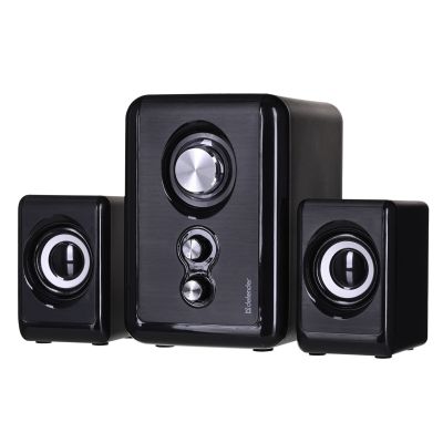 3. Defender V11 2.1 11W USB Computer Speakers Bass and Treble Control 65111