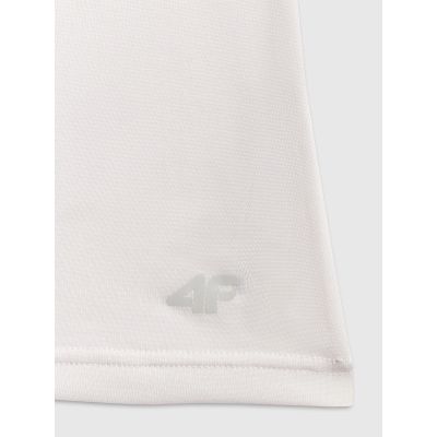 6. Women's loose plain T-shirt 4F 4FRSS26TTSHF4262-10S