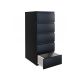 2. W5 5-DRAWER BLACK CHEST OF DRAWERS