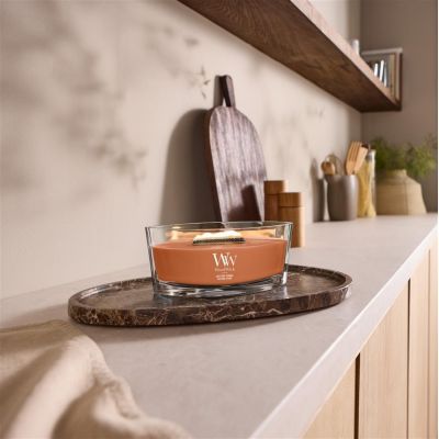 2. SAFFRON SMOKE WOODWICK Ellipse Candle