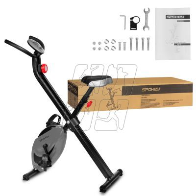 13. Spokey XFIT+ 941424 foldable magnetic bike