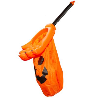 2. Halloween Candy Bucket Bag Orange