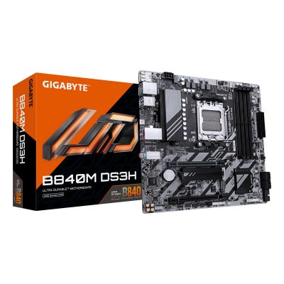 4. Gigabyte B840M DS3H motherboard (B840, AM5, mATX, DDR5)