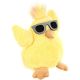 15. CHICKEN WITH GLASSES 19CM SPRING DECORATION
