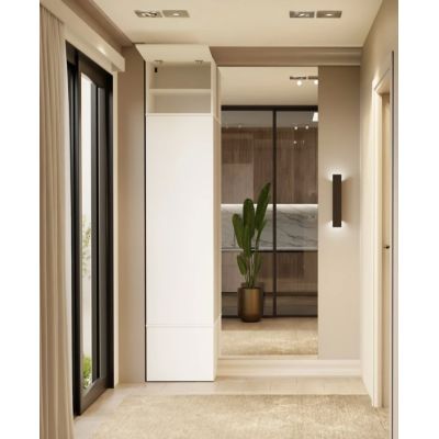 9. HAGA 1SZ Cabinet White