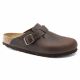 Birkenstock Boston Habana Oiled Leather Regular Wide Women's/Men's Clogs (0860131)