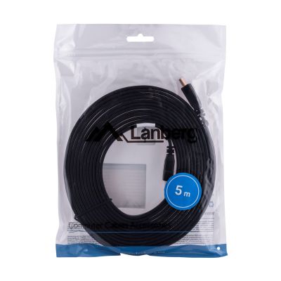 5. Lanberg CA-HDMI-21CU-0050-BK cable (HDMI M - HDMI M; 5m; black)