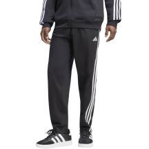 Men's adidas Essentials 3-Stripes Single Jersey Pants Black KY6611
