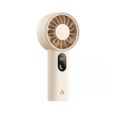 3. Aecooly Halo 03 Portable Handheld Fan, Beige