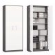 11. CLOSED SHELVING OLIV 2D ANTHRACITE/WHITE SET