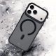 12. 3mk Smoke MagCase for iPhone 17 Pro Max - Black Semi-Transparent