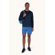 5. Paul&Shark Men's Cotton T-shirt Navy Blue 99311006-13 - Classic Cut, Logo