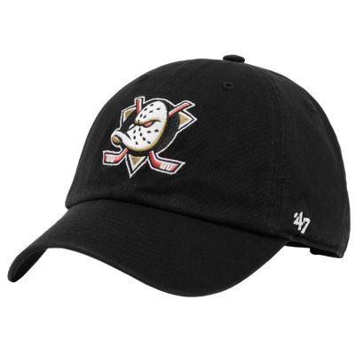 47 Brand NHL Anaheim Ducks Cap H-NLRGW25GWS-BKI Black One size