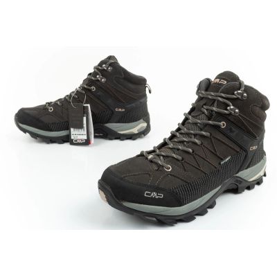 17. CMP Rigel Men's Hiking Shoes, Durable, Waterproof, Black