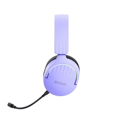 22. Trust GXT 491P FAYZO WIRELESS Purple Gaming Headphones