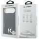8. Karl Lagerfeld Karl Head Logo MagSafe Case for iPhone Air - Black