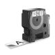 2. Dymo D1 Tape - 24mm x 7m Black/White