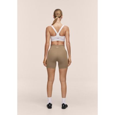 4. CASALL Women's Regular Waist Bikers Training Leggings, Green