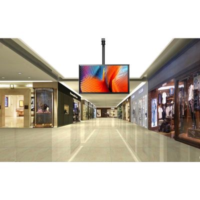 9. Techly ICA-CPLB 946S Sign Holder 177.8 cm (70") Black